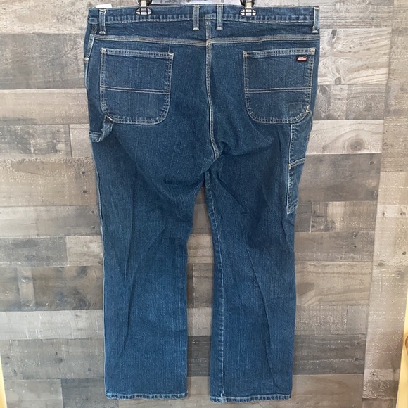 Nice Dark Blue Dickies Work Jeans - Picture 4 of 6